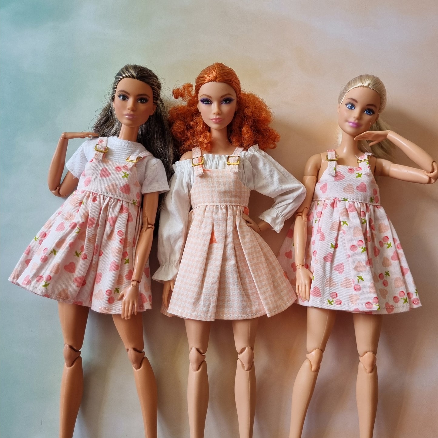 White shirt and Dress for Barbie