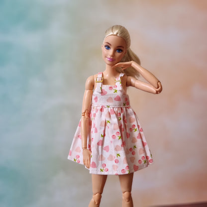 White shirt and Dress for Barbie