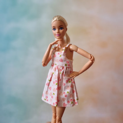 White shirt and Dress for Barbie