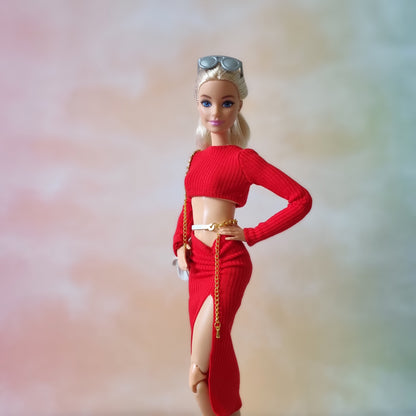 Red Suit for Barbie.