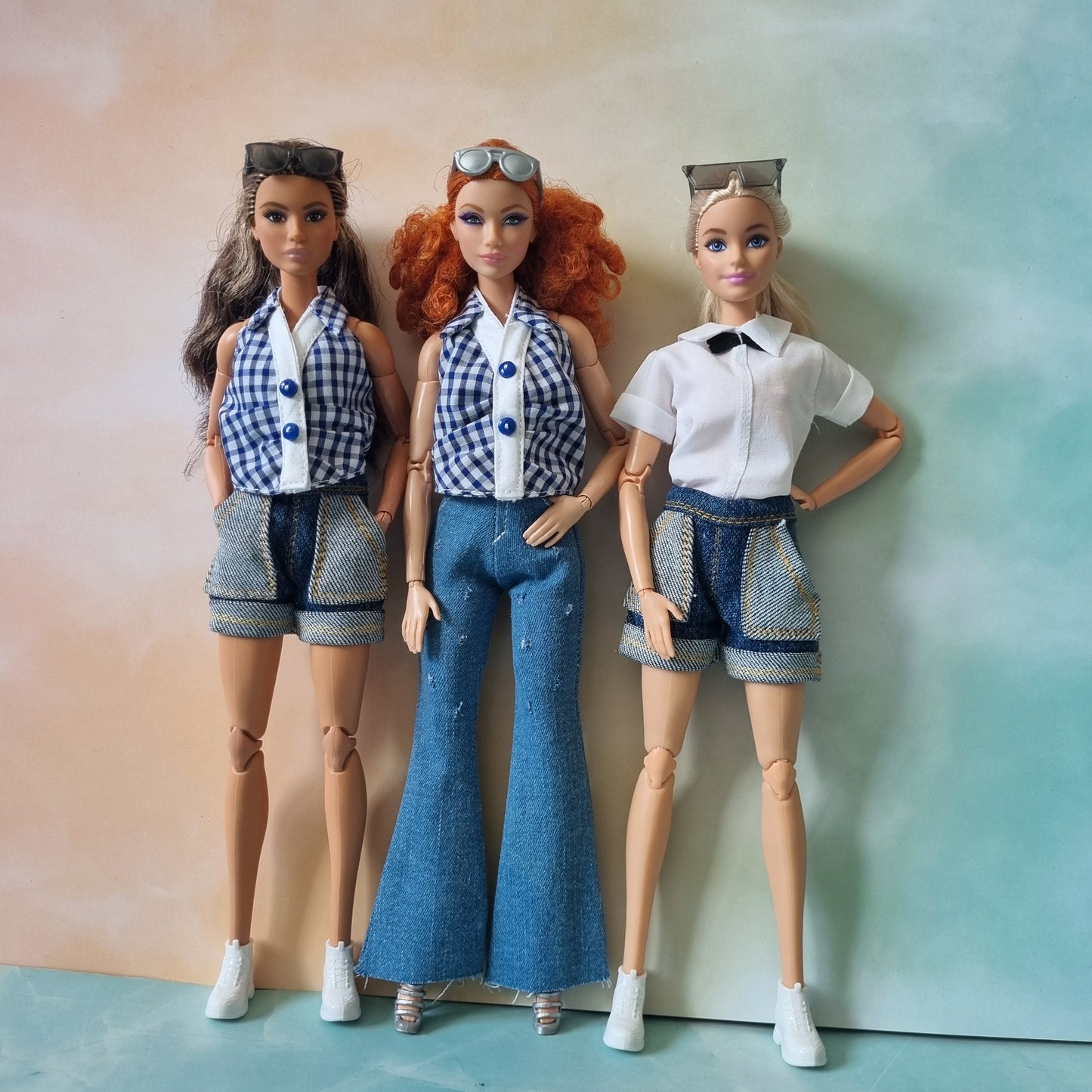 Clothes , Jean for Barbie doll