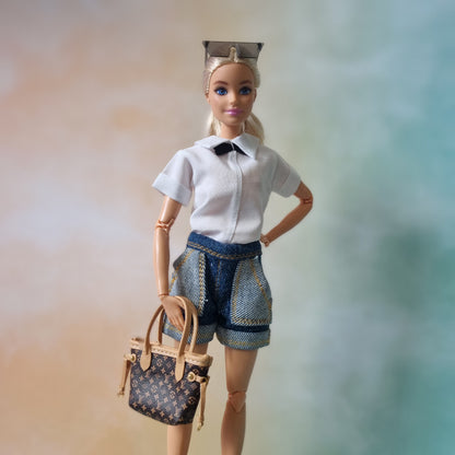 Clothes , Jean for Barbie doll