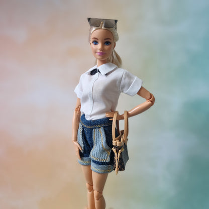 Clothes , Jean for Barbie doll