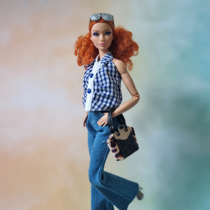 Clothes , Jean for Barbie doll