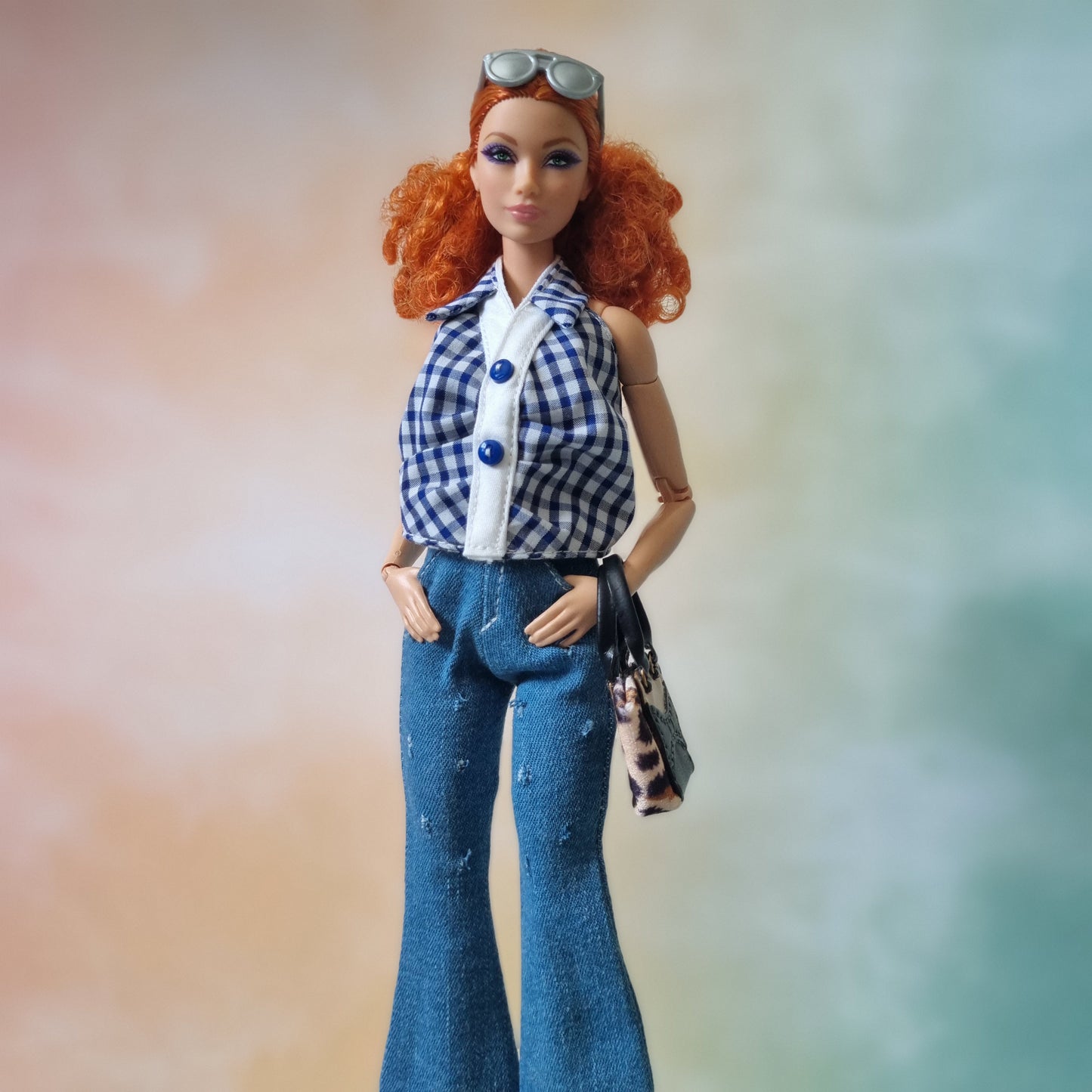 Clothes , Jean for Barbie doll