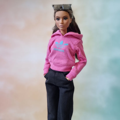 Sport costume for Barbie doll