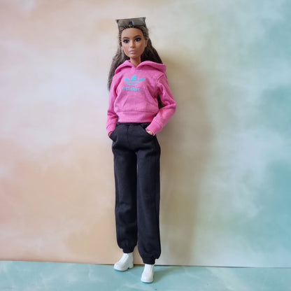 Sport costume for Barbie doll