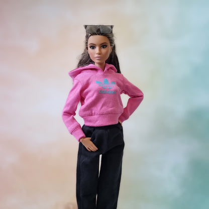 Sport costume for Barbie doll