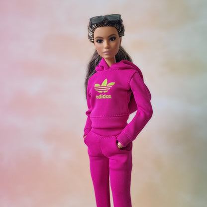 Sport costume for Barbie doll