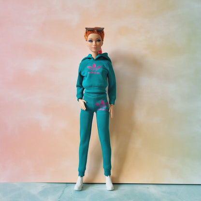 Sport costume for Barbie doll