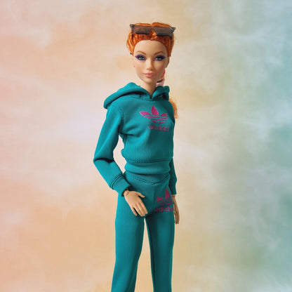 Sport costume for Barbie doll