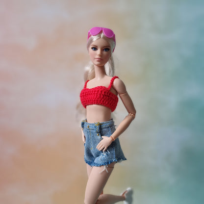 Summer Collections handmade for barbie , 11.5" doll clothes