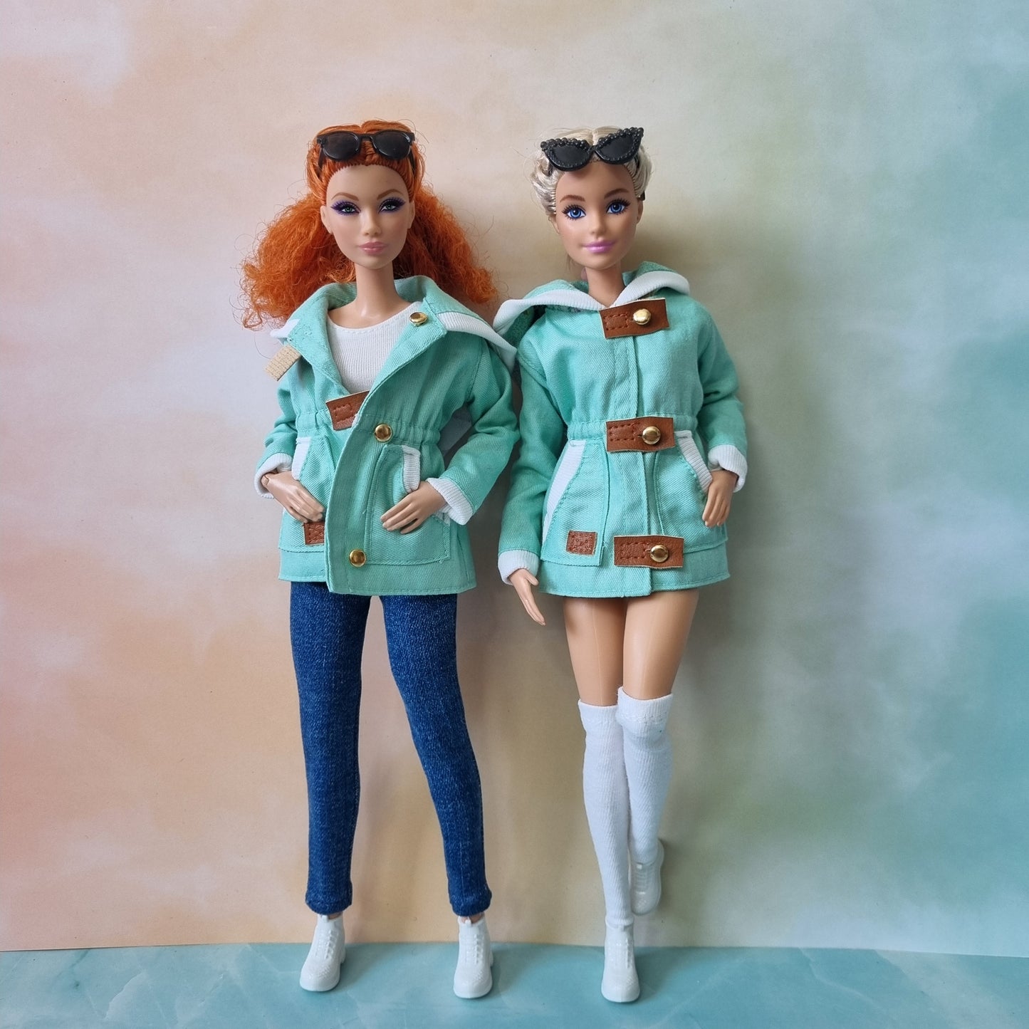 Jacket and Jean for Barbie , 11.5" doll , 1/6 doll