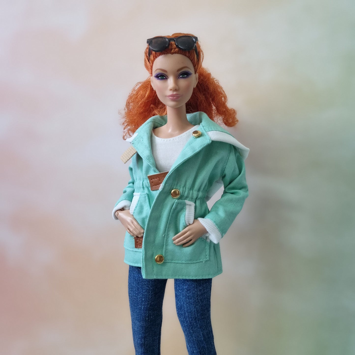 Jacket and Jean for Barbie , 11.5" doll , 1/6 doll