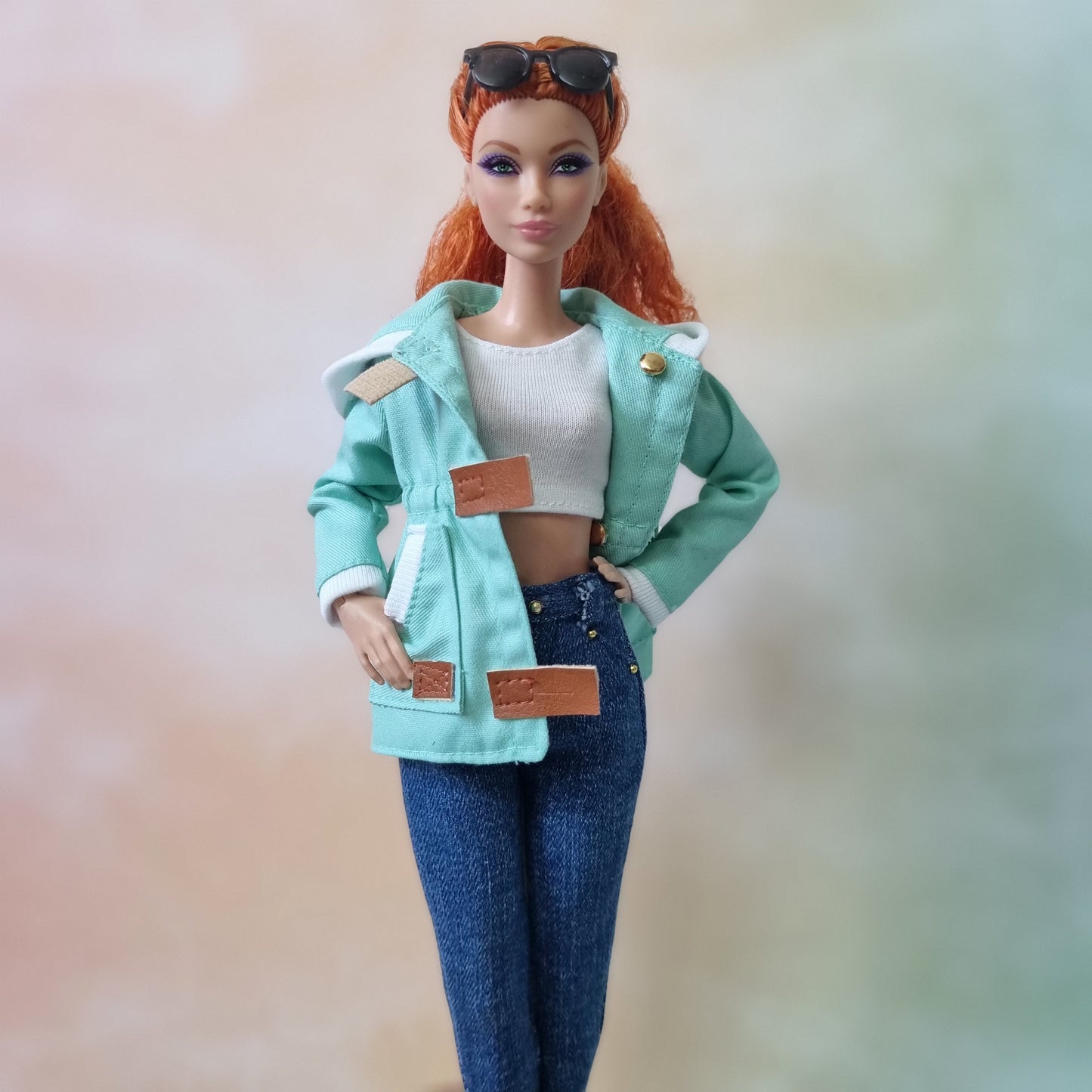 Jacket and Jean for Barbie , 11.5" doll , 1/6 doll