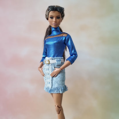 Body suit and Skirt for Barbie.