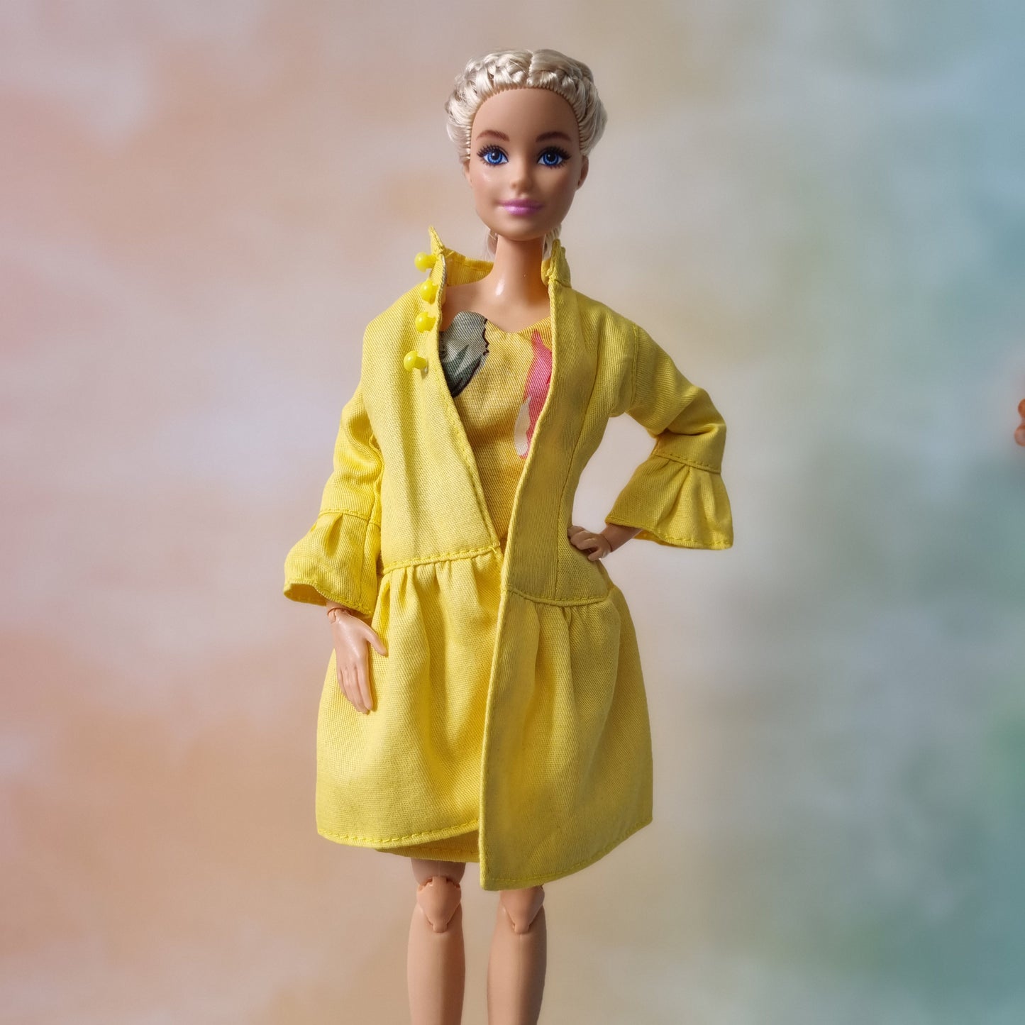 Coat and skirt for Barbie