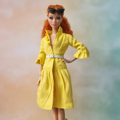 Coat and skirt for Barbie