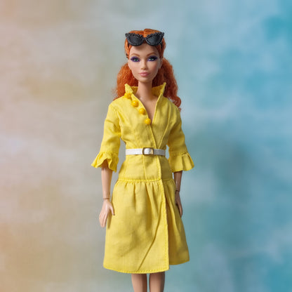 Coat and skirt for Barbie