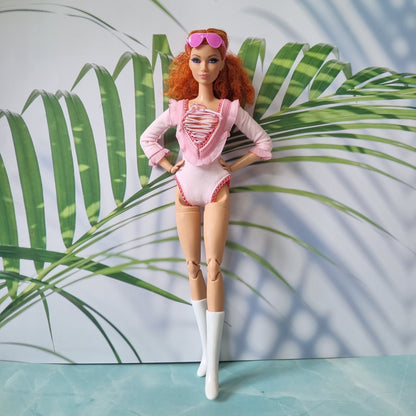 Skirt and body suit for Barbie doll