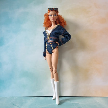 Clothes , Jean for Barbie doll