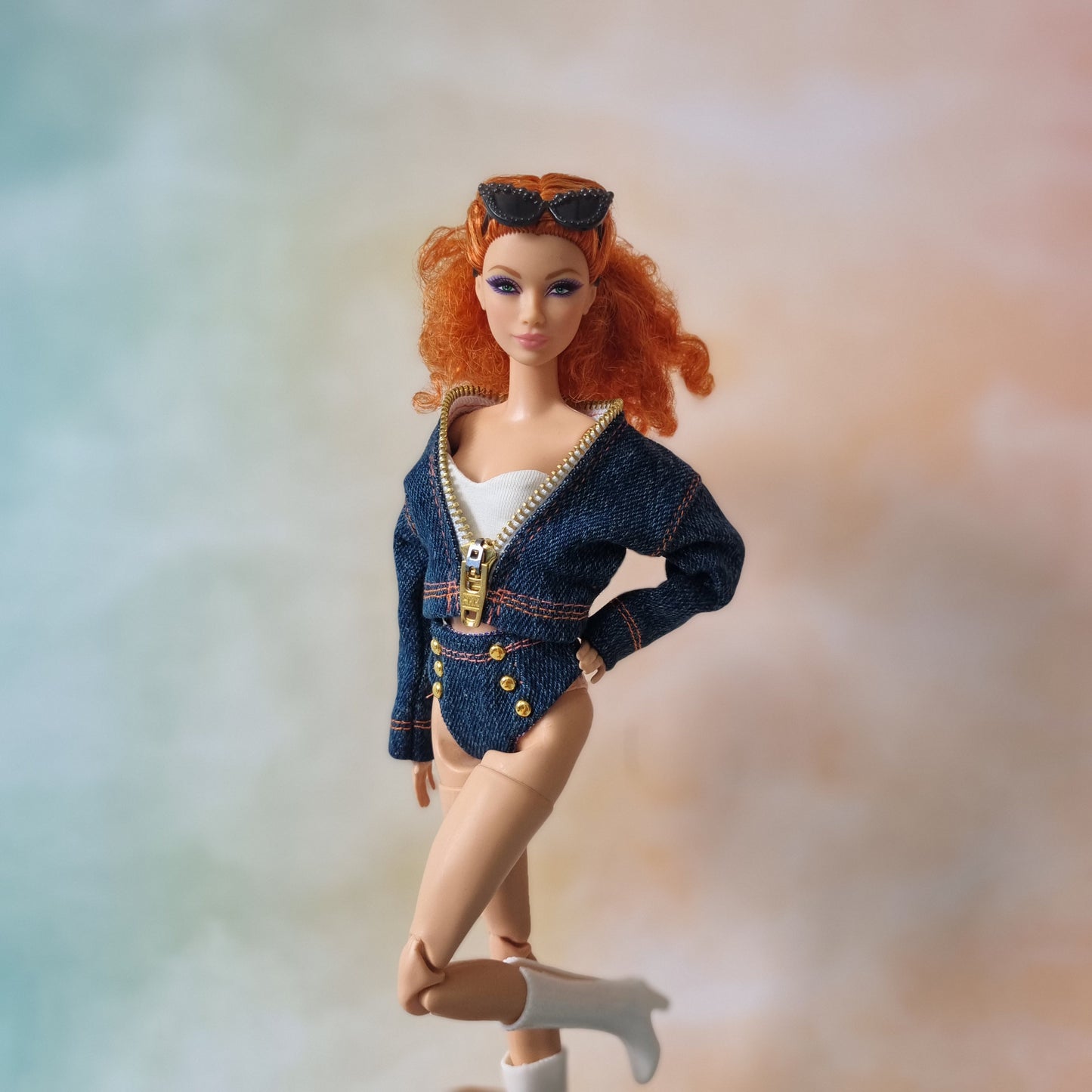 Clothes , Jean for Barbie doll