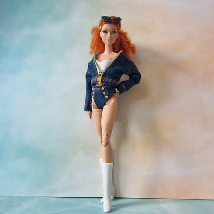 Clothes , Jean for Barbie doll