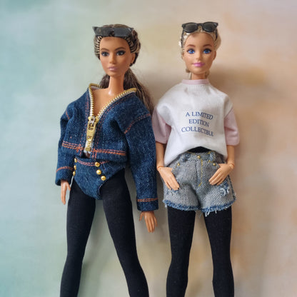 Clothes , Jean for Barbie doll