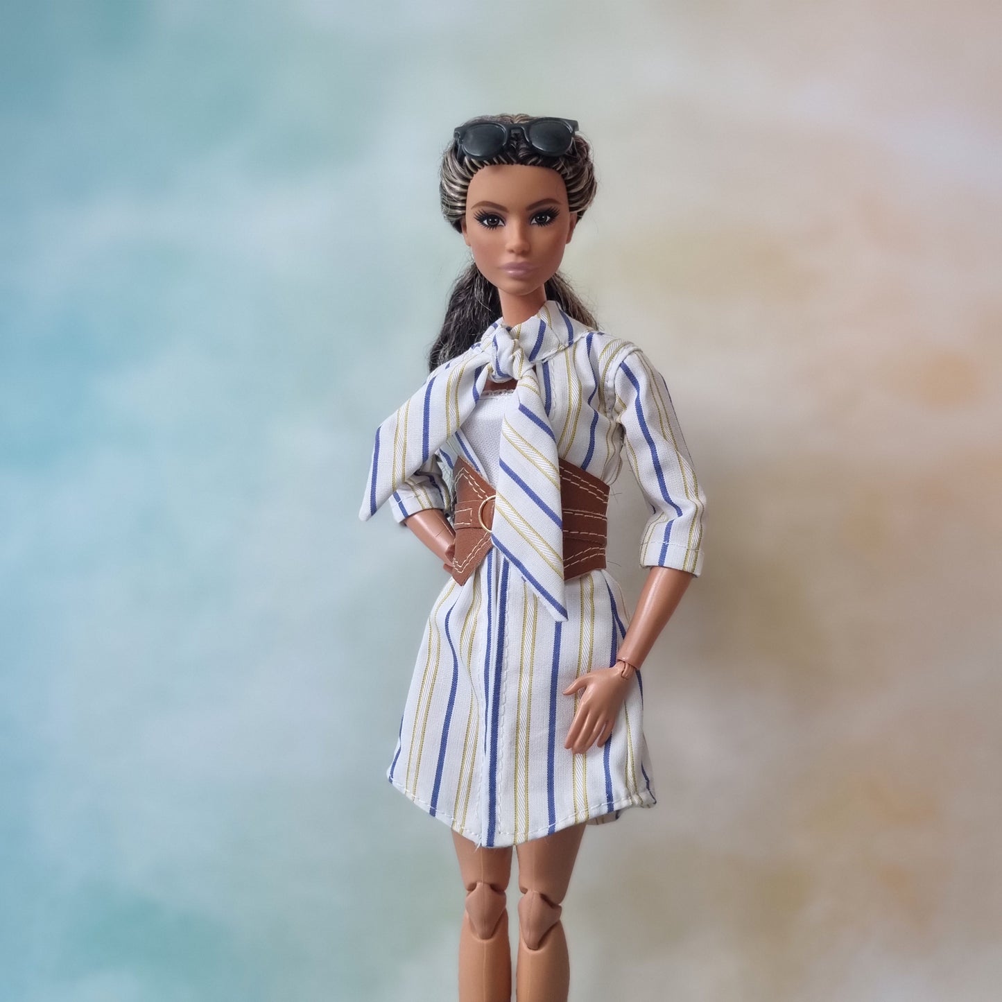 Shirt dress for Barbie