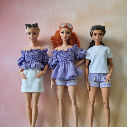 Clothes , Short for Barbie doll