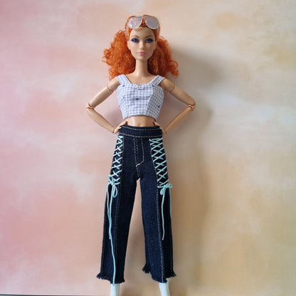 Clothes , Jean for Barbie doll