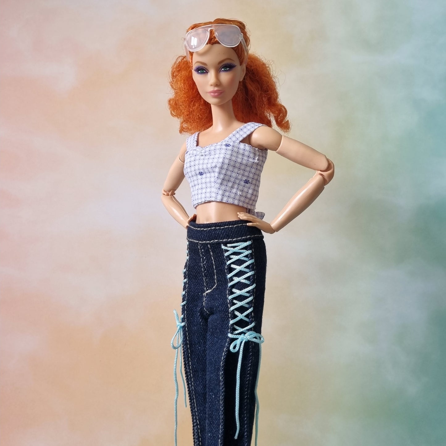 Clothes , Jean for Barbie doll