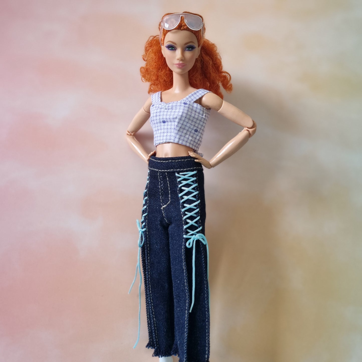 Clothes , Jean for Barbie doll