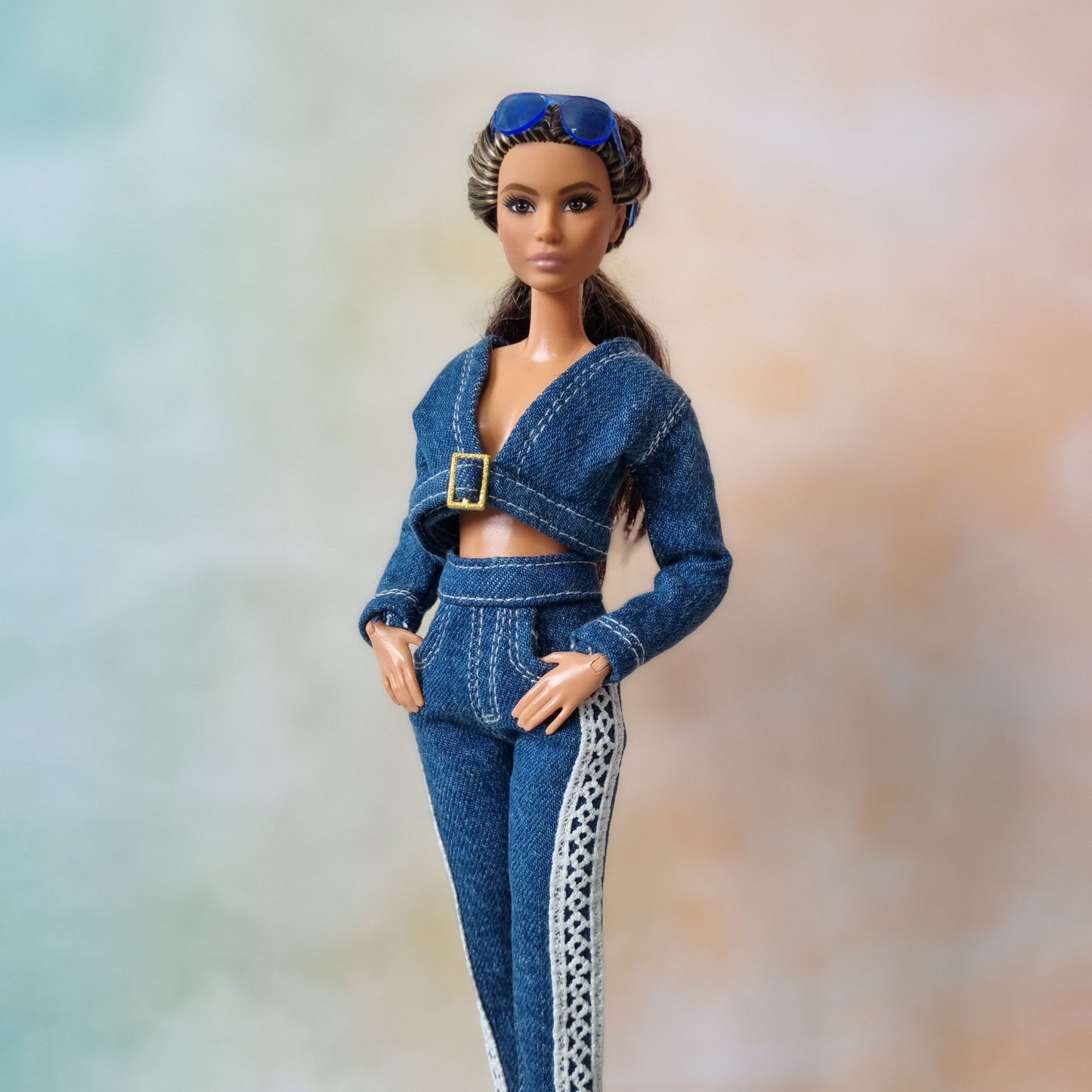 Clothes , Jean for Barbie doll