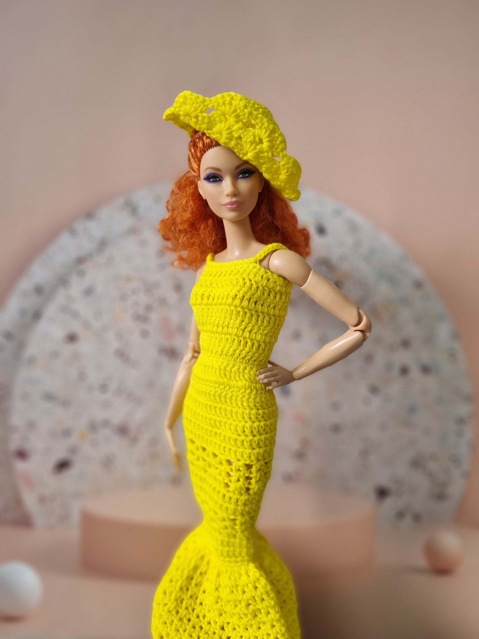 Crochet outfit for barbie doll, 11.5 inch doll Huonghandmadedoll Crochet outfit for barbie doll, 11.5 inch doll Huonghandmadedoll