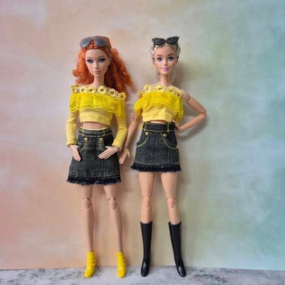 Skirt for Barbie doll