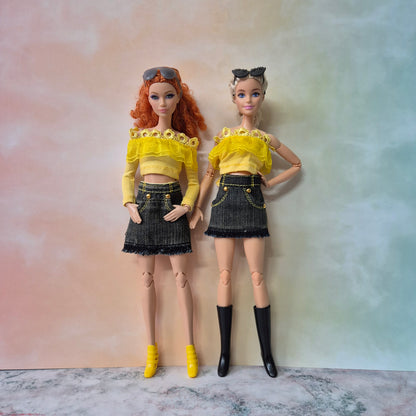 Skirt for Barbie doll