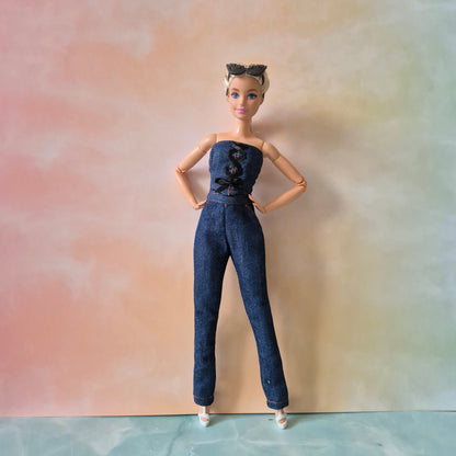 Set Top + Jean for Barbie doll