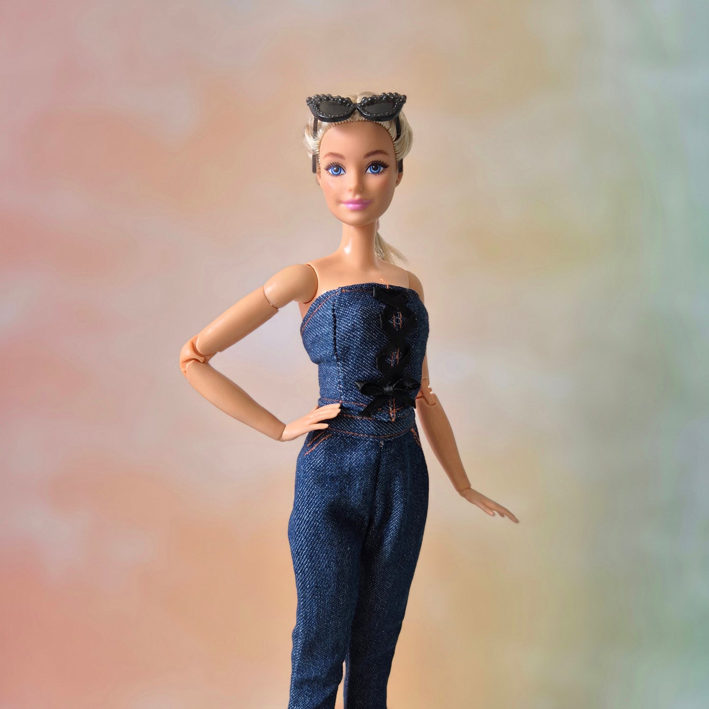 Set Top + Jean for Barbie doll