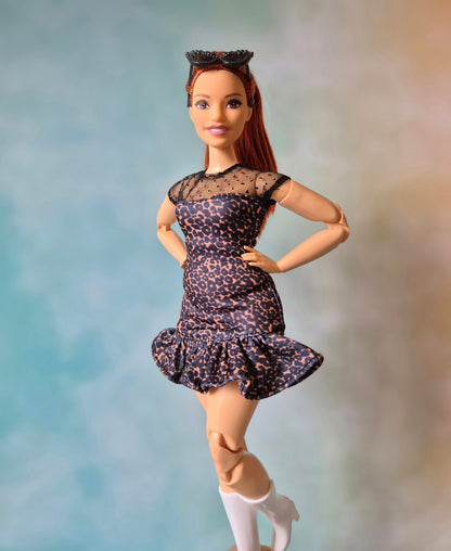 barbie with dress