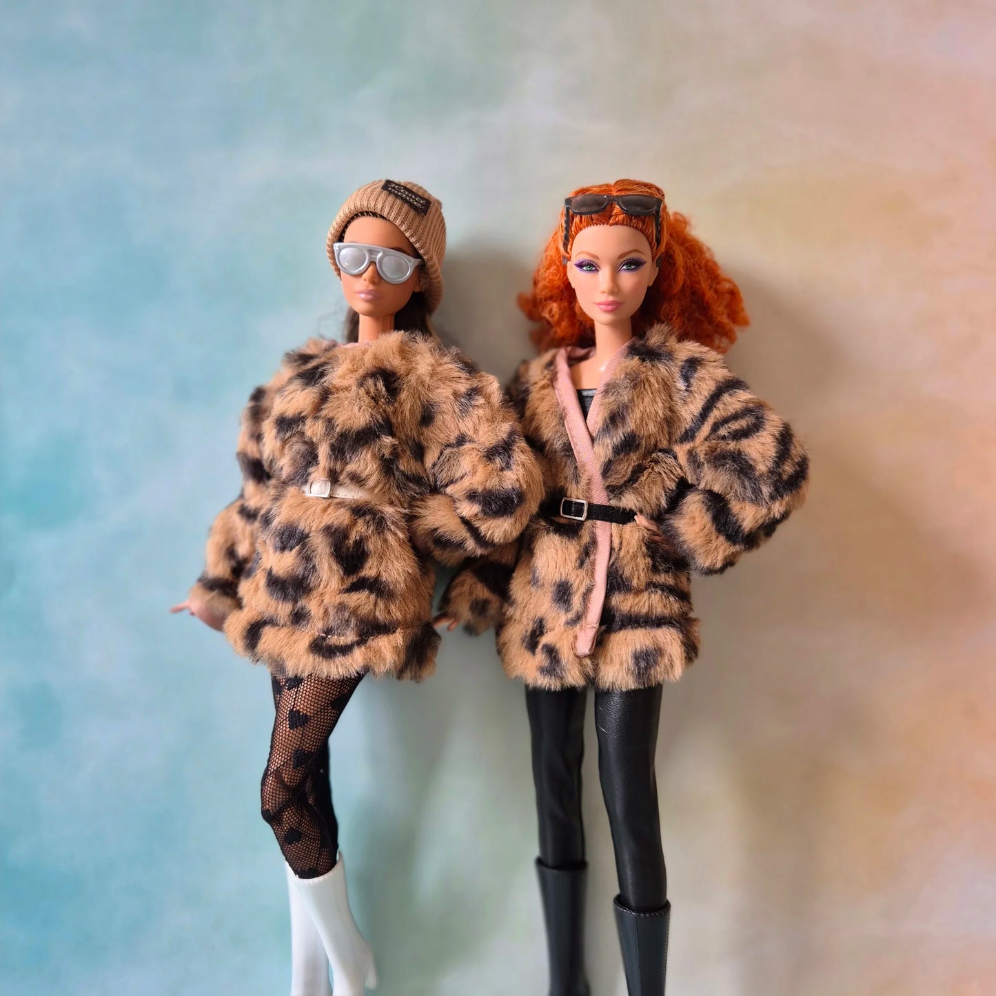 Jacket and black set for barbie , 11.5" doll