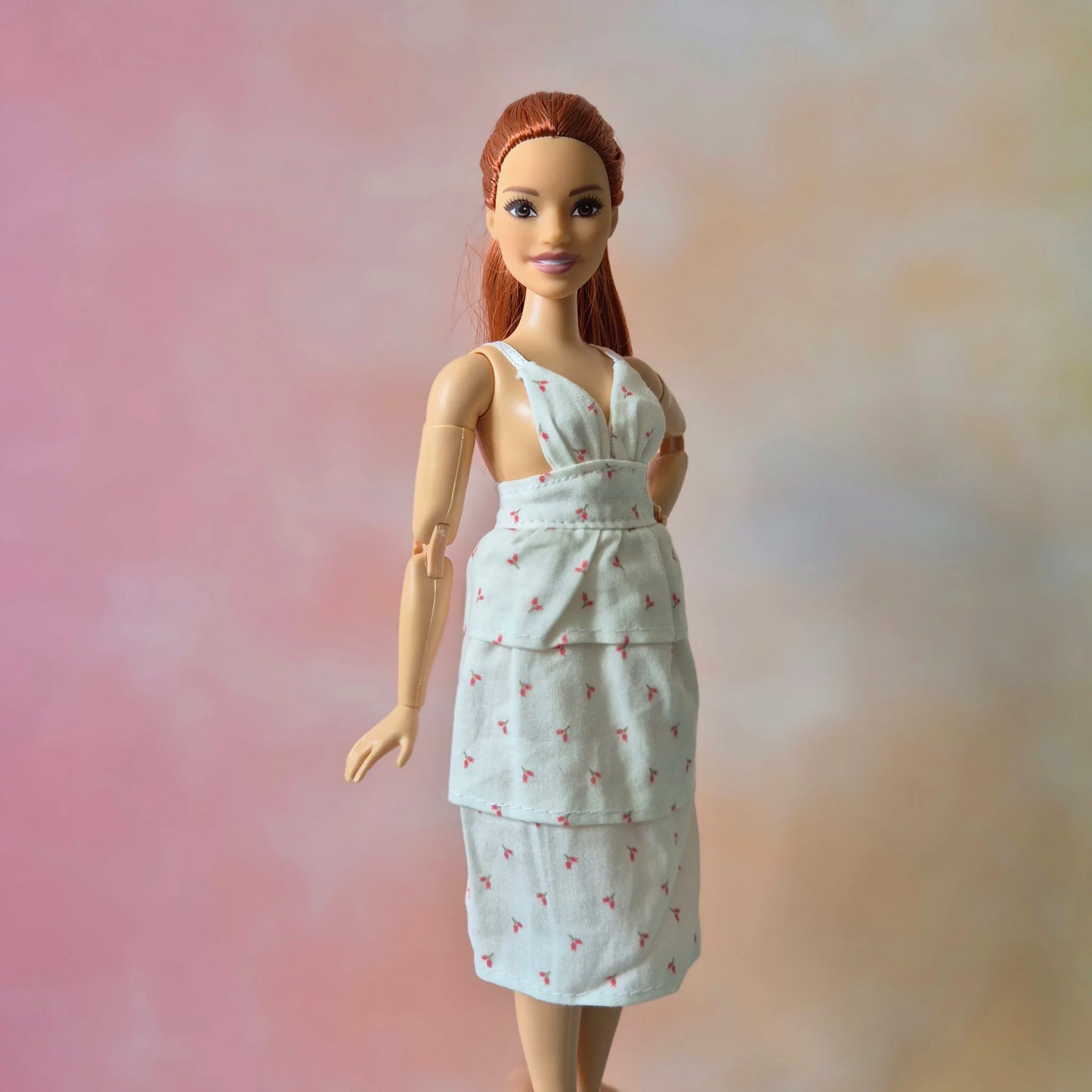 Midi sundress Collections for barbie , 11.5" doll clothes