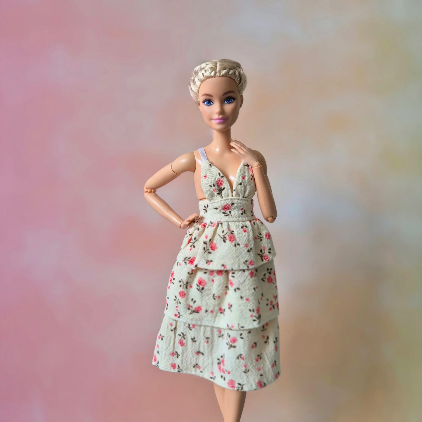 Midi sundress Collections for barbie , 11.5" doll clothes