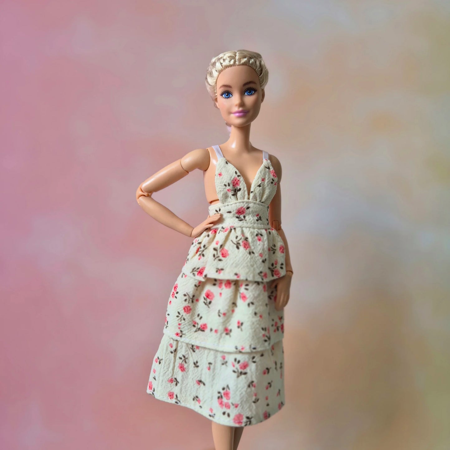 Midi sundress Collections for barbie , 11.5" doll clothes