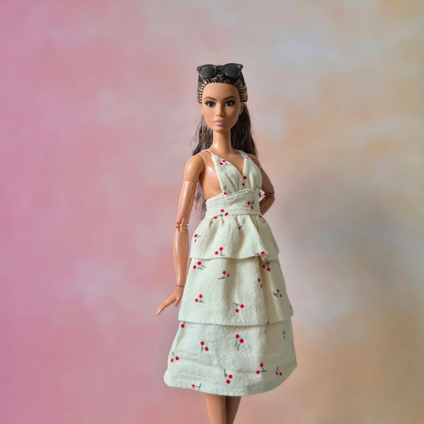 Midi sundress Collections for barbie , 11.5" doll clothes