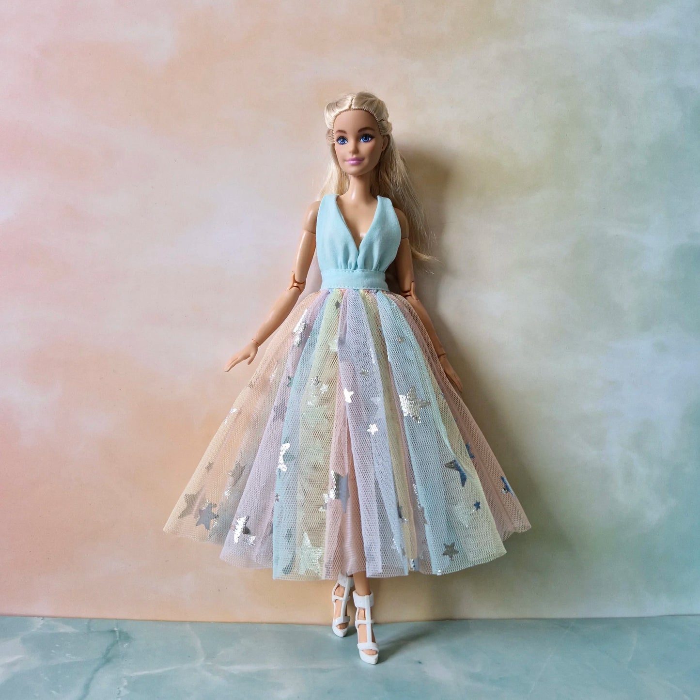 Princess dress for Barbie doll