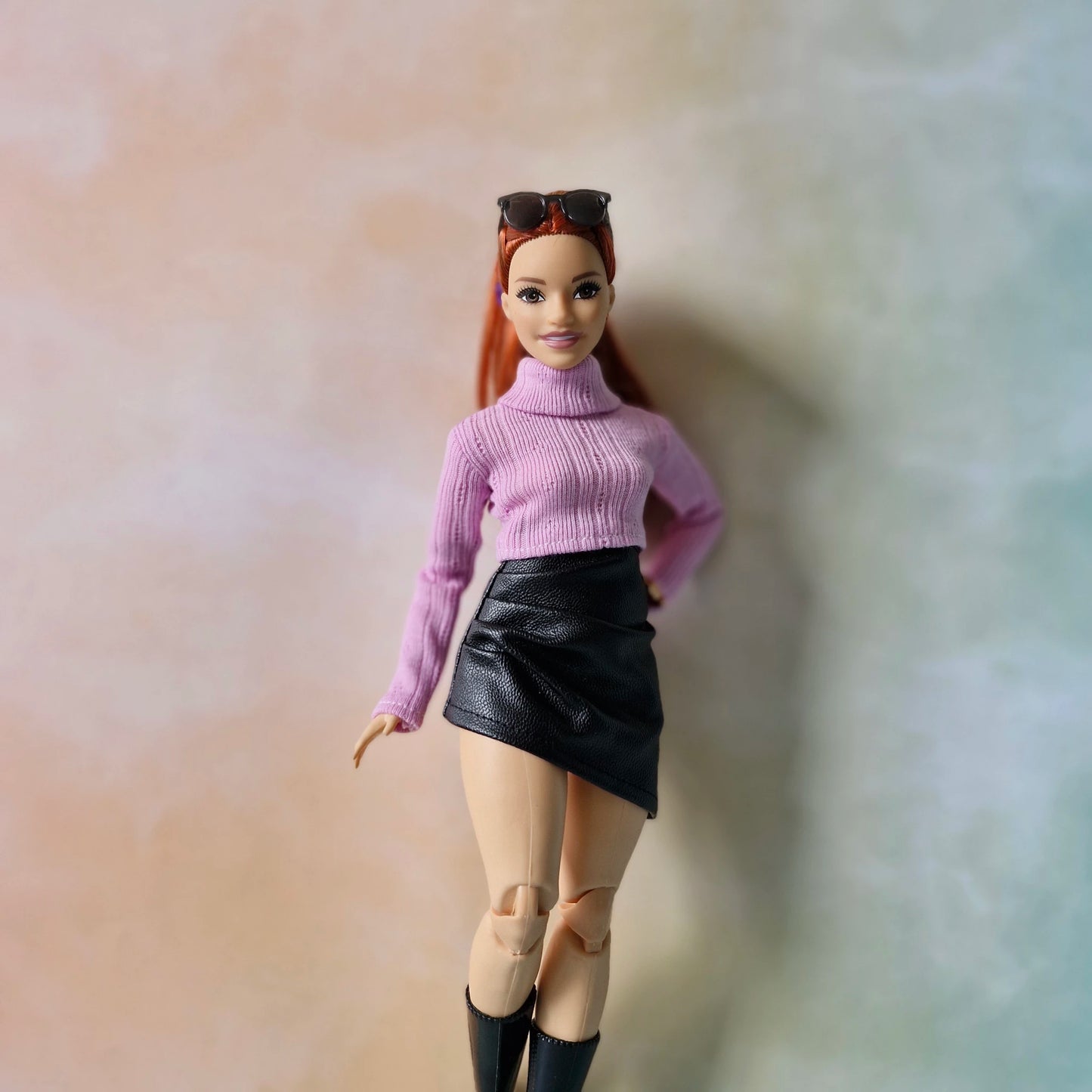 Barbie & Curvy Sweater Set with Mini Skirts
