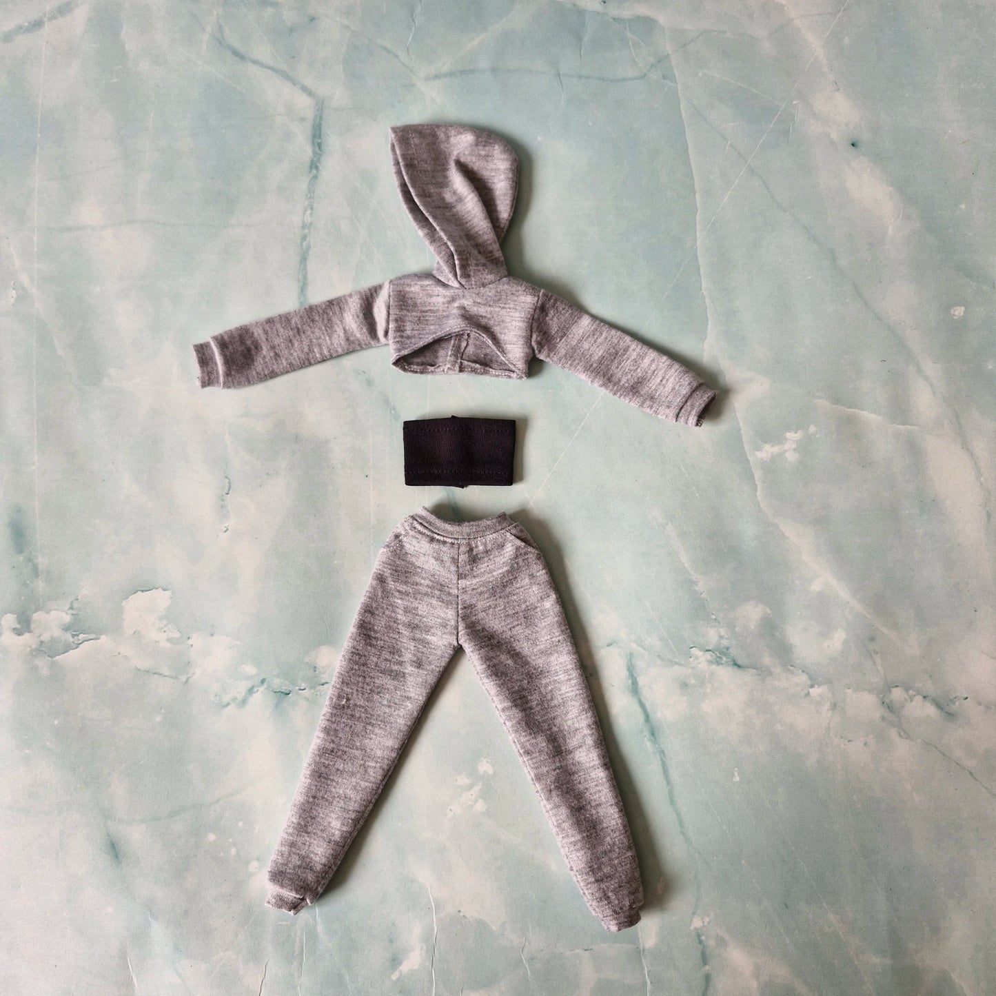 Barbie Streetwear Set: Hoodie & Joggers for Regular & Curvy Dolls