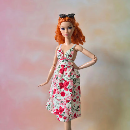 Midi sundress Collections for barbie , 11.5" doll clothes