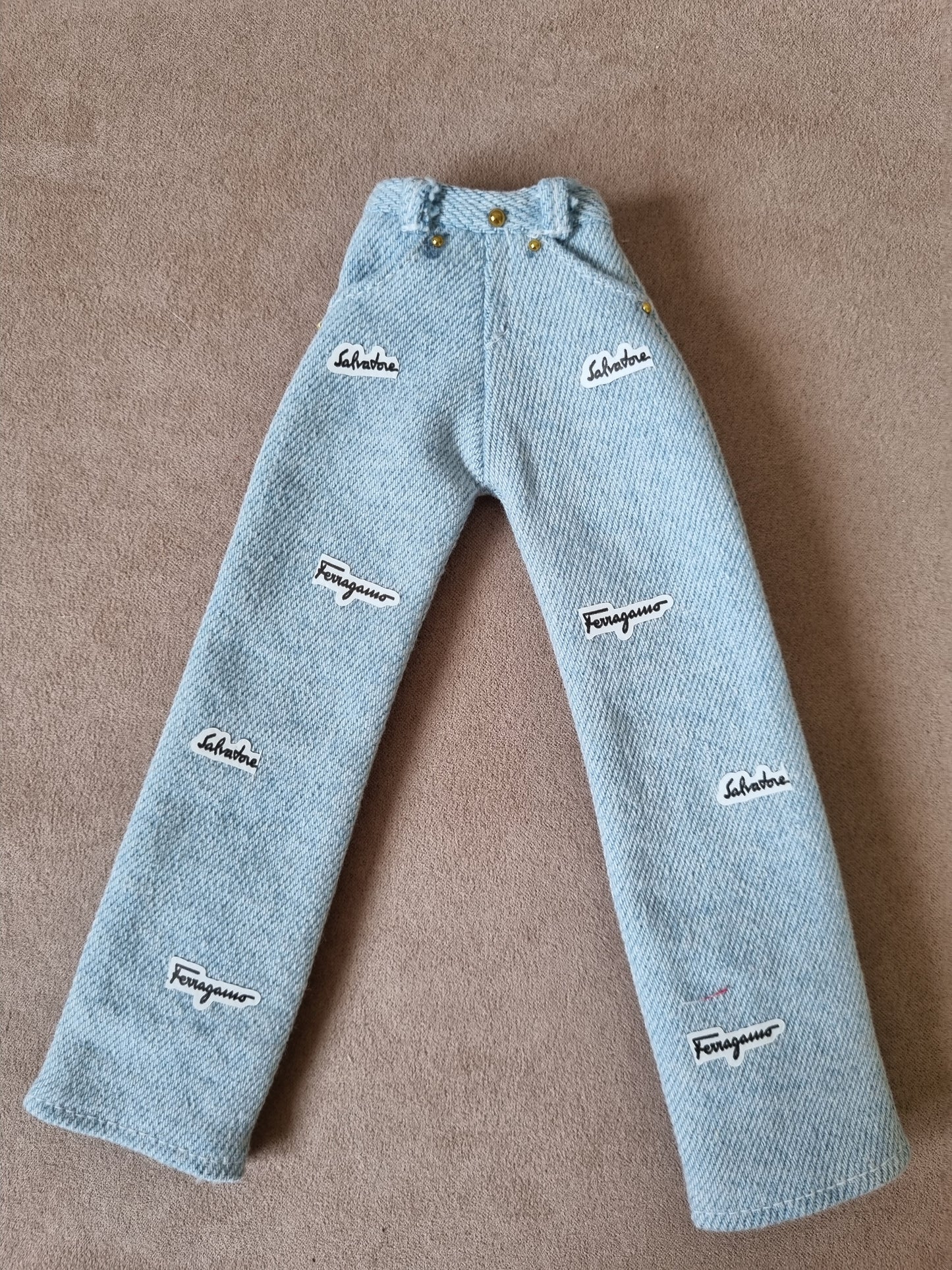 Clothes , Jean for Barbie doll